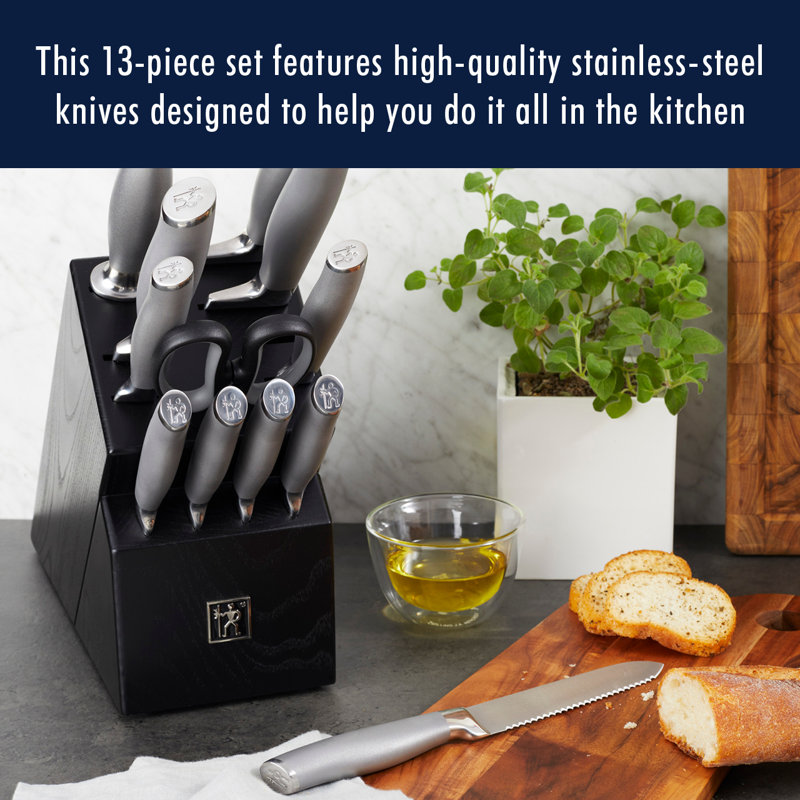 Henckels Modernist 13Piece Knife Block Set & Reviews Wayfair
